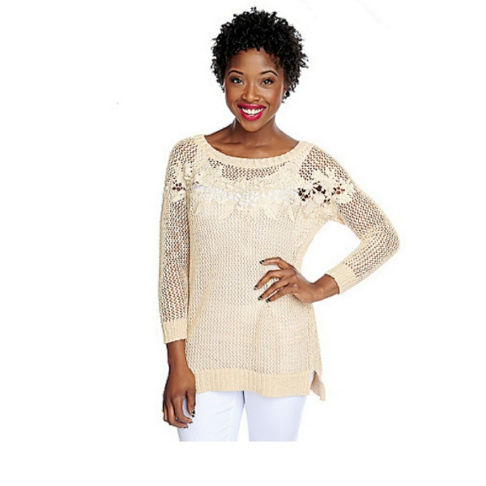 🌟WDNY Tape Yarn Knit Sweater🌟